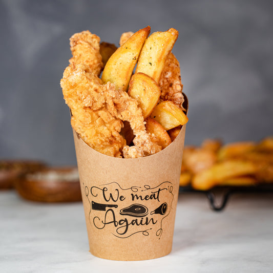 Chicken Meat Tenders with Fries - Cuts & Nibbles